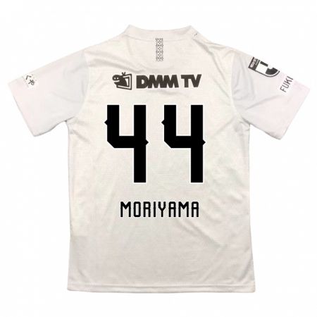 Kandiny Gyermek Kimiya Moriyama #44 Szürke Fekete Idegenbeli Jersey 2024/25 Mez Póló Ing