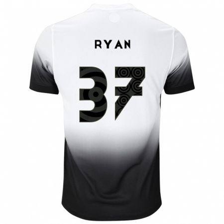 Kandiny Férfi Ryan #37 Fehér Fekete Hazai Jersey 2024/25 Mez Póló Ing