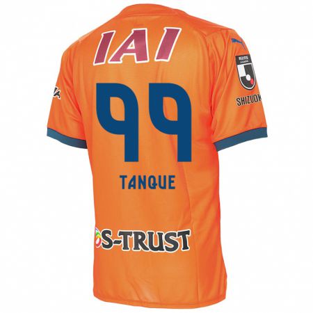 Kandiny Férfi Douglas Tanque #99 Orange Blue Hazai Jersey 2024/25 Mez Póló Ing