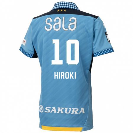 Kandiny Férfi Hiroki Yamada #10 Kék Fekete Hazai Jersey 2024/25 Mez Póló Ing