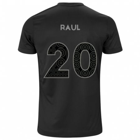 Kandiny Férfi Pedro Raul #20 Fekete Idegenbeli Jersey 2024/25 Mez Póló Ing