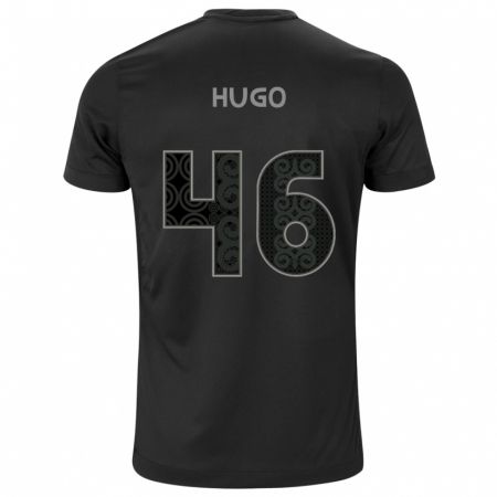 Kandiny Férfi Hugo #46 Fekete Idegenbeli Jersey 2024/25 Mez Póló Ing