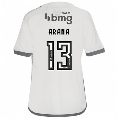 Kandiny Férfi Guilherme Arana #13 Törtfehér Idegenbeli Jersey 2024/25 Mez Póló Ing