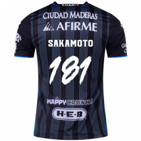 Kandiny Férfi Stellan Sakamoto #181 Fehér Fekete Idegenbeli Jersey 2024/25 Mez Póló Ing