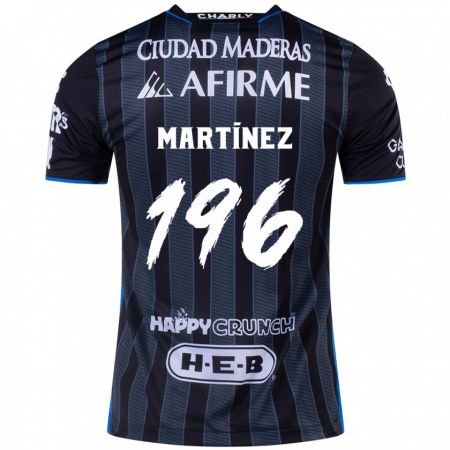 Kandiny Férfi Diego Martínez #196 Fehér Fekete Idegenbeli Jersey 2024/25 Mez Póló Ing