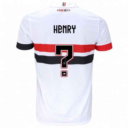 Kandiny Női Thierry Henry #0 Fehér Piros Fekete Hazai Jersey 2024/25 Mez Póló Ing