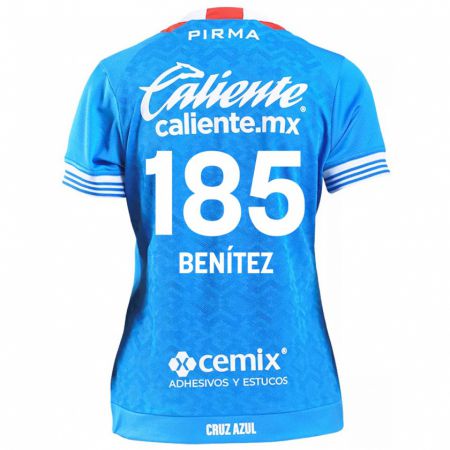 Kandiny Női Cristopher Benítez #185 Égszínkék Hazai Jersey 2024/25 Mez Póló Ing