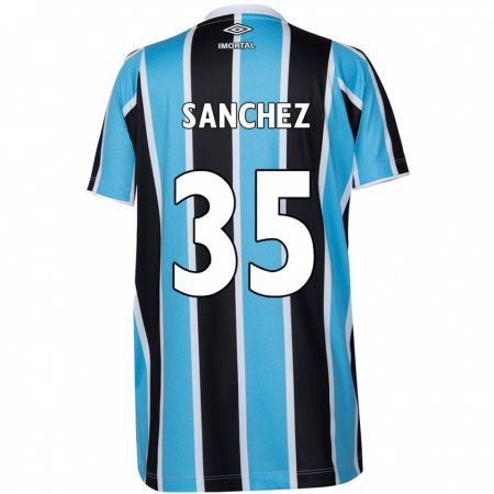 Kandiny Női Lari Sanchez #35 Kék Fekete Fehér Hazai Jersey 2024/25 Mez Póló Ing