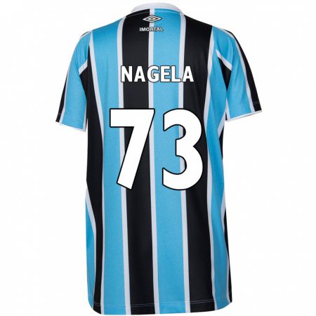 Kandiny Női Nágela #73 Kék Fekete Fehér Hazai Jersey 2024/25 Mez Póló Ing