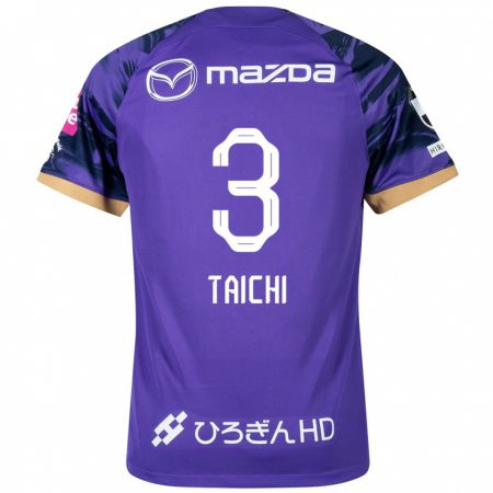 Kandiny Női Taichi Yamasaki #3 Lila Fehér Hazai Jersey 2024/25 Mez Póló Ing