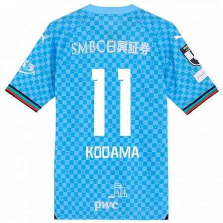 Kandiny Női Shotaro Kodama #11 Azúrkék Hazai Jersey 2024/25 Mez Póló Ing