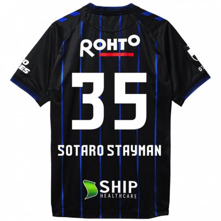 Kandiny Női Joshua Sotaro Stayman #35 Fekete Kék Hazai Jersey 2024/25 Mez Póló Ing