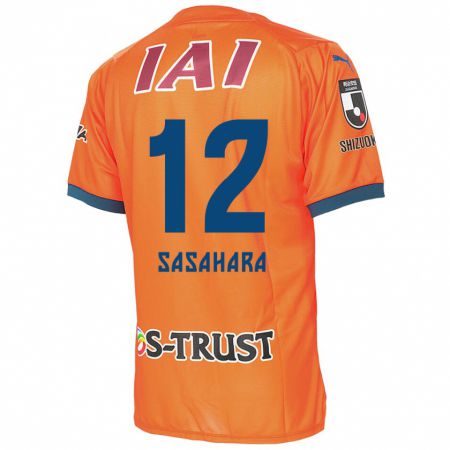 Kandiny Női Kenshin Sasahara #12 Orange Blue Hazai Jersey 2024/25 Mez Póló Ing