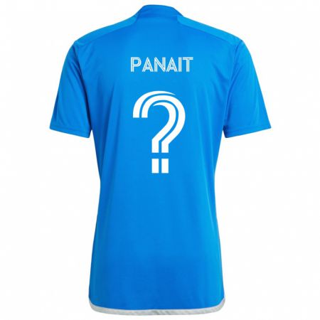 Kandiny Női Daniel Panait #0 Kék Fehér Hazai Jersey 2024/25 Mez Póló Ing