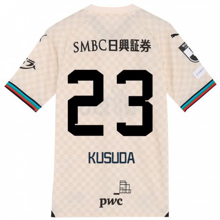 Kandiny Női Haruki Kusuda #23 Fehér Szürke Idegenbeli Jersey 2024/25 Mez Póló Ing