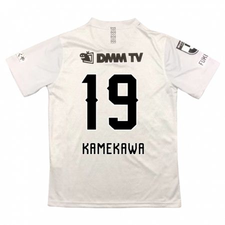 Kandiny Női Masashi Kamekawa #19 Szürke Fekete Idegenbeli Jersey 2024/25 Mez Póló Ing