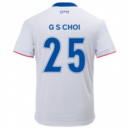 Kandiny Női Sung-Geun Choi #25 Fehér Kék Idegenbeli Jersey 2024/25 Mez Póló Ing