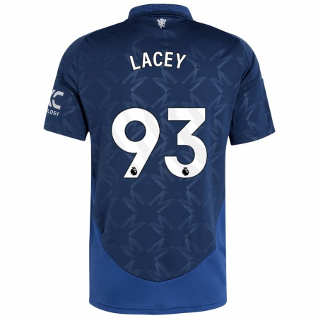 Kandiny Gyermek Shea Lacey #93 Indigó Idegenbeli Jersey 2024/25 Mez Póló Ing