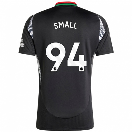 Kandiny Gyermek Coby Small #94 Fekete Idegenbeli Jersey 2024/25 Mez Póló Ing