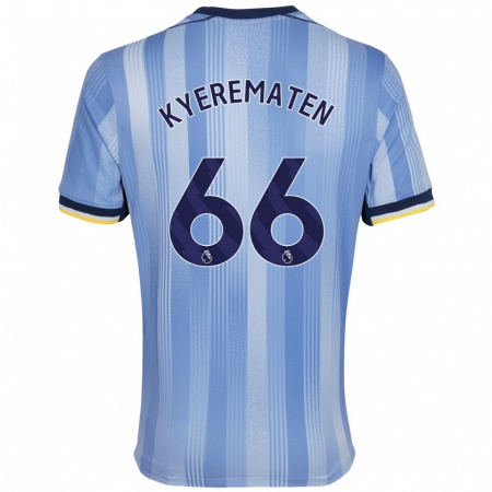 Kandiny Gyermek Rio Kyerematen #66 Világoskék Idegenbeli Jersey 2024/25 Mez Póló Ing