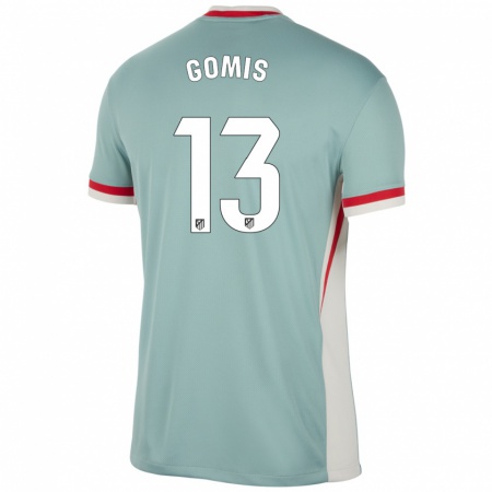 Kandiny Gyermek Antonio Gomis #13 Világos Bézs Kék Idegenbeli Jersey 2024/25 Mez Póló Ing