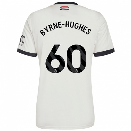 Kandiny Gyermek Cameron Byrne-Hughes #60 Törtfehér Harmadik Számú Jersey 2024/25 Mez Póló Ing