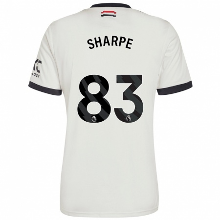 Kandiny Gyermek Malachi Sharpe #83 Törtfehér Harmadik Számú Jersey 2024/25 Mez Póló Ing