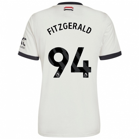 Kandiny Gyermek Jayce Fitzgerald #94 Törtfehér Harmadik Számú Jersey 2024/25 Mez Póló Ing