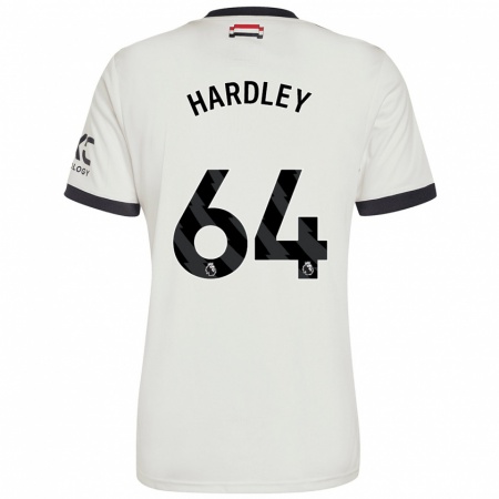 Kandiny Gyermek Bjorn Hardley #64 Törtfehér Harmadik Számú Jersey 2024/25 Mez Póló Ing