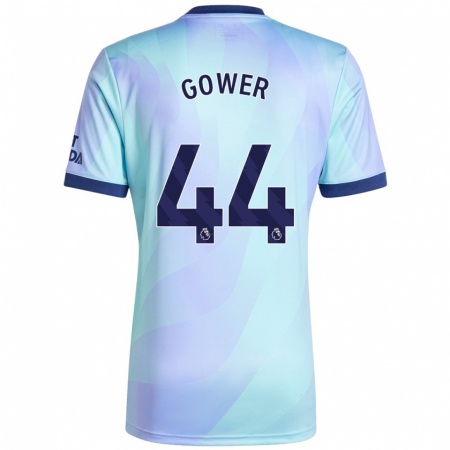 Kandiny Gyermek Jimi Gower #44 Aqua Harmadik Számú Jersey 2024/25 Mez Póló Ing