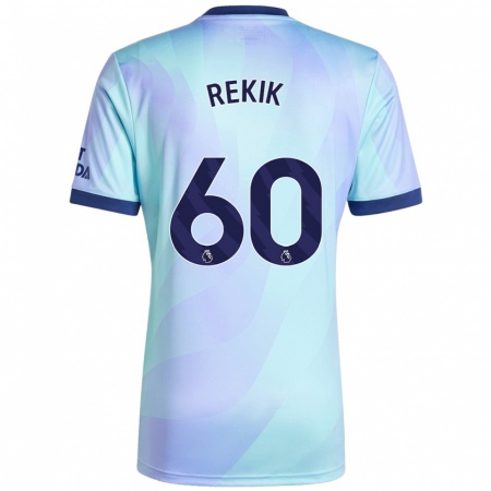 Kandiny Gyermek Omar Rekik #60 Aqua Harmadik Számú Jersey 2024/25 Mez Póló Ing