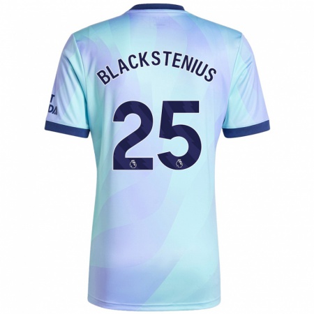 Kandiny Gyermek Stina Blackstenius #25 Aqua Harmadik Számú Jersey 2024/25 Mez Póló Ing