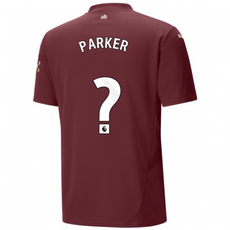 Kandiny Gyermek Harrison Parker #0 Gesztenyebarna Harmadik Számú Jersey 2024/25 Mez Póló Ing