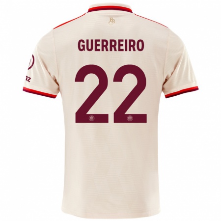 Kandiny Gyermek Raphaël Guerreiro #22 Vászon Harmadik Számú Jersey 2024/25 Mez Póló Ing