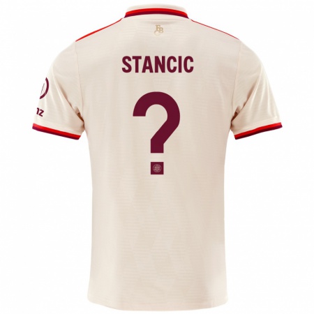 Kandiny Gyermek Luca Stancic #0 Vászon Harmadik Számú Jersey 2024/25 Mez Póló Ing