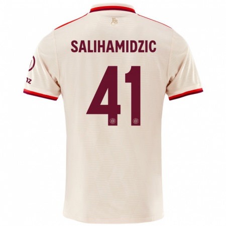 Kandiny Gyermek Nick Salihamidzic #41 Vászon Harmadik Számú Jersey 2024/25 Mez Póló Ing