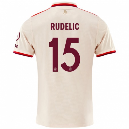 Kandiny Gyermek Ivana Rudelic #15 Vászon Harmadik Számú Jersey 2024/25 Mez Póló Ing