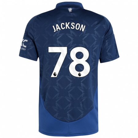 Kandiny Férfi Louis Jackson #78 Indigó Idegenbeli Jersey 2024/25 Mez Póló Ing