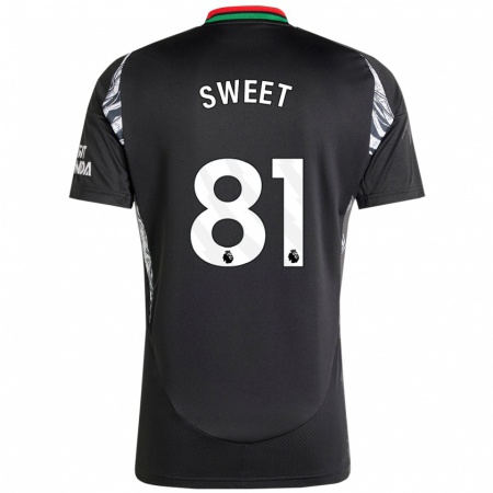 Kandiny Férfi Will Sweet #81 Fekete Idegenbeli Jersey 2024/25 Mez Póló Ing