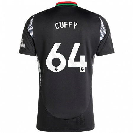 Kandiny Férfi Brooke Norton Cuffy #64 Fekete Idegenbeli Jersey 2024/25 Mez Póló Ing