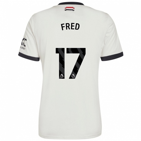 Kandiny Férfi Fred #17 Törtfehér Harmadik Számú Jersey 2024/25 Mez Póló Ing