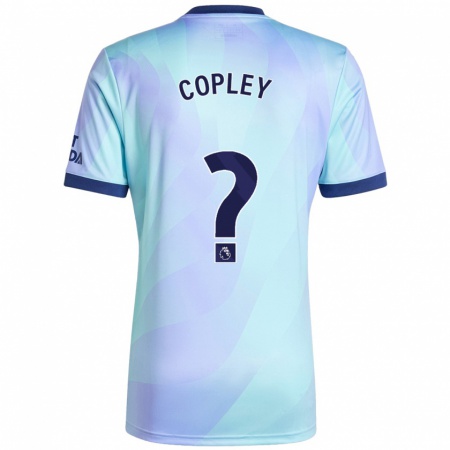 Kandiny Férfi Louie Copley #0 Aqua Harmadik Számú Jersey 2024/25 Mez Póló Ing