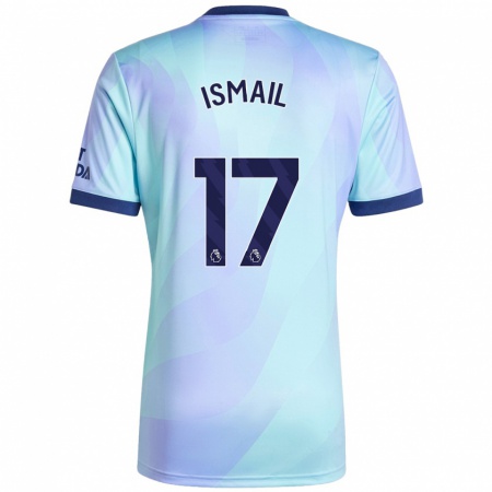 Kandiny Férfi Cam'ron Ismail #17 Aqua Harmadik Számú Jersey 2024/25 Mez Póló Ing