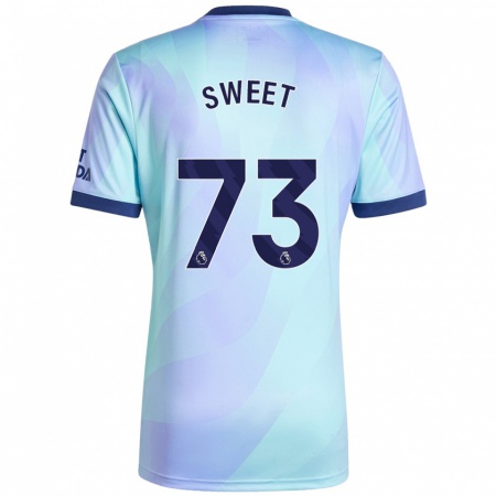 Kandiny Férfi James Sweet #73 Aqua Harmadik Számú Jersey 2024/25 Mez Póló Ing