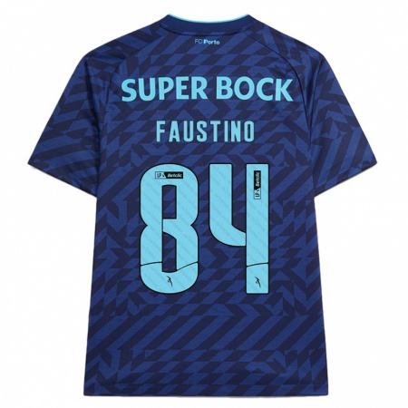 Kandiny Férfi Levi Faustino #84 Sötétkék Harmadik Számú Jersey 2024/25 Mez Póló Ing