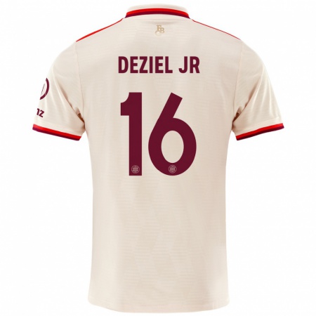 Kandiny Férfi Robert Deziel Jr #16 Vászon Harmadik Számú Jersey 2024/25 Mez Póló Ing