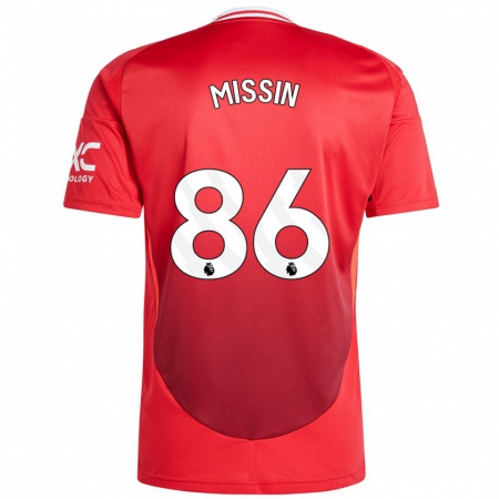 Kandiny Női Ashton Missin #86 Élénkpiros Hazai Jersey 2024/25 Mez Póló Ing