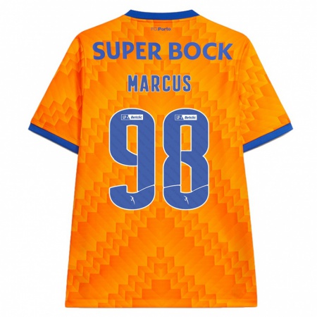 Kandiny Női Abraham Marcus #98 Narancs Idegenbeli Jersey 2024/25 Mez Póló Ing