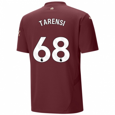 Kandiny Női Oscar Tarensi #68 Gesztenyebarna Harmadik Számú Jersey 2024/25 Mez Póló Ing