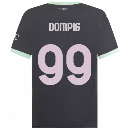 Kandiny Női Chanté Dompig #99 Szürke Harmadik Számú Jersey 2024/25 Mez Póló Ing